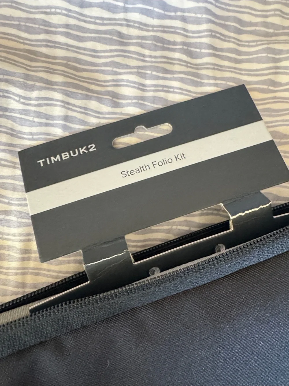 Timbuk2 Black Laptop Sleeve Stealth Folio Kit bag